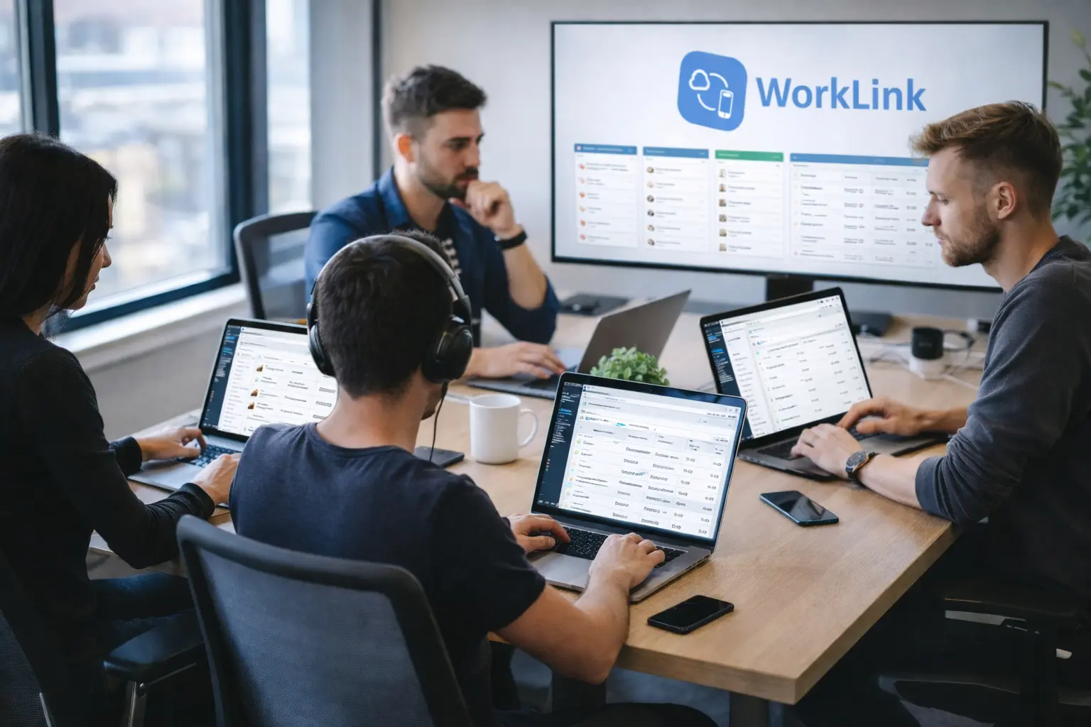 Teamarbete på kontoret – projekthantering